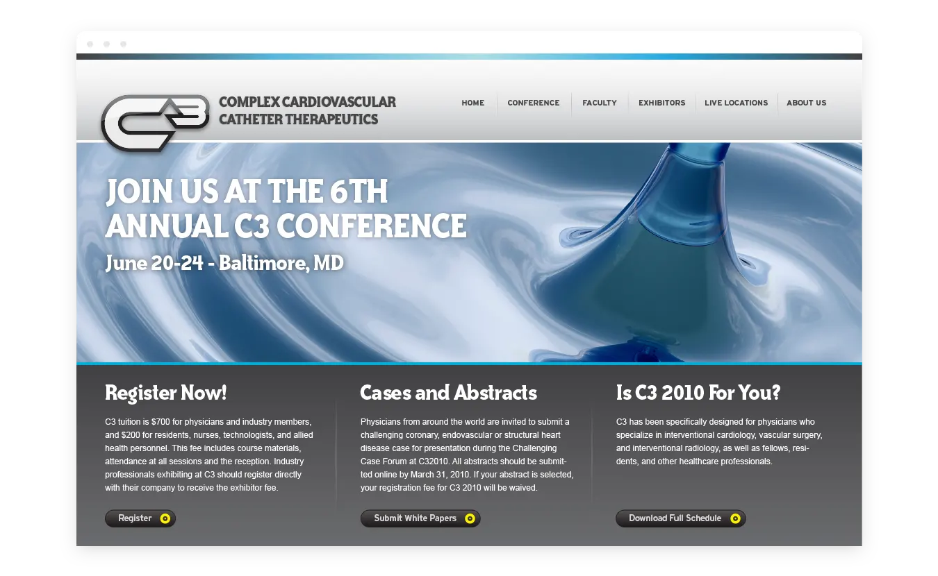 C3 Conference Website