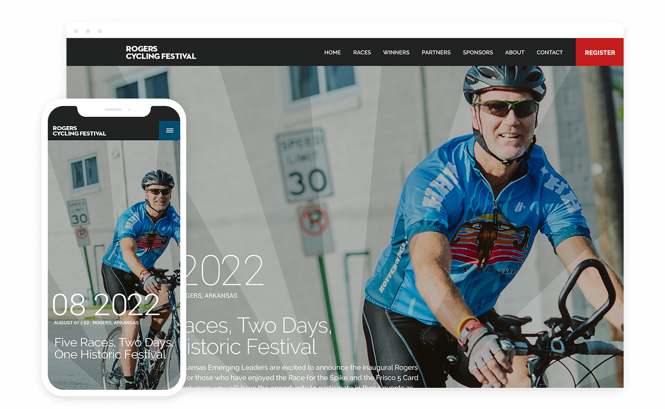 Rogers Cycling Festival Website