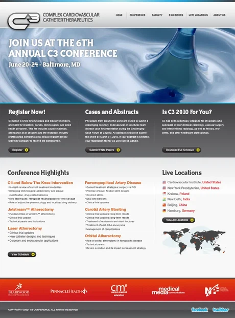 C3 Conference Mobile Website